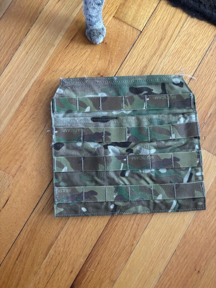 crye percision CPC AVS front panel molle placard, Cat included.