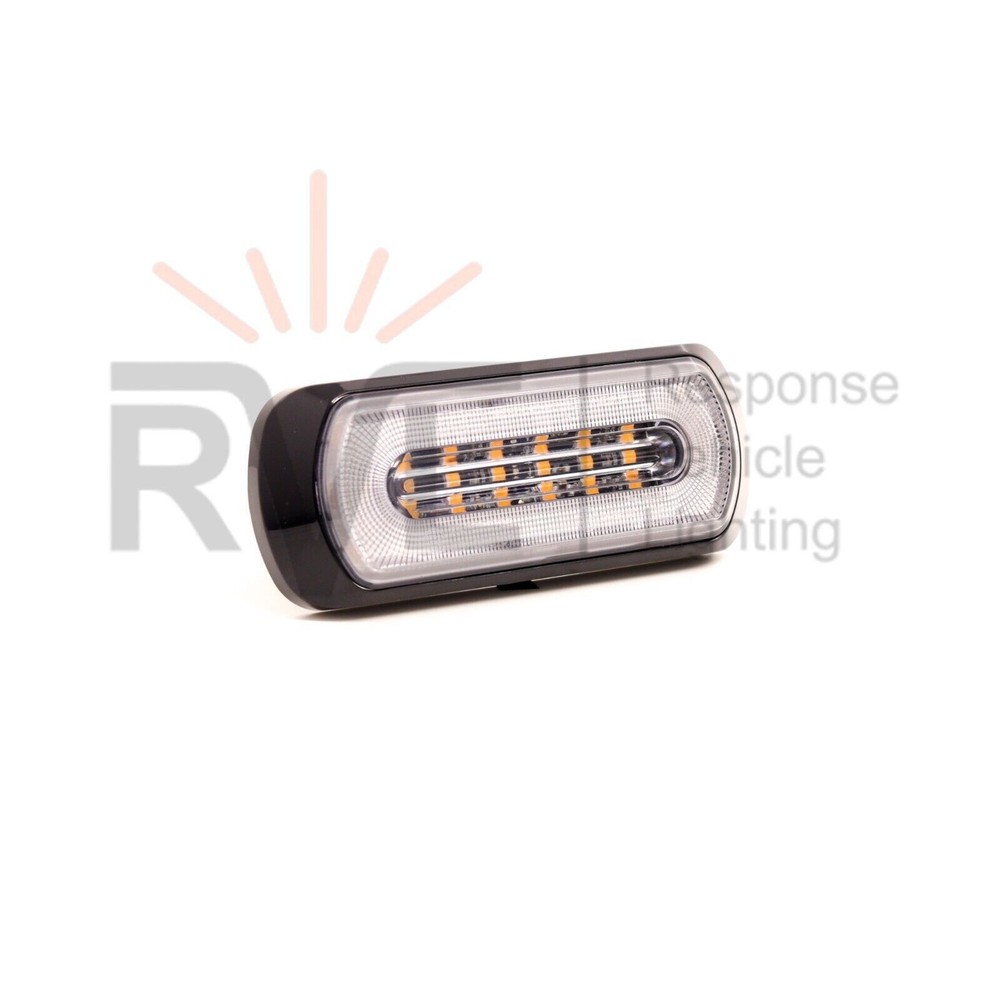 Halo Ring, Dual Function, White LED Strobe & White Halo/Marker Light Flashing