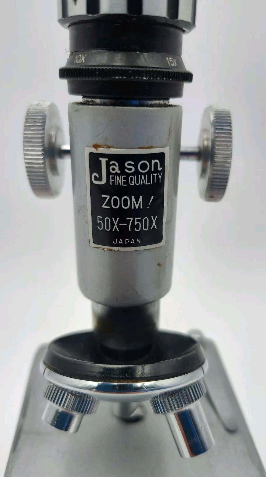 Jason Fine Quality Microscope VTG Leather Case Vintage SEE PICS📸