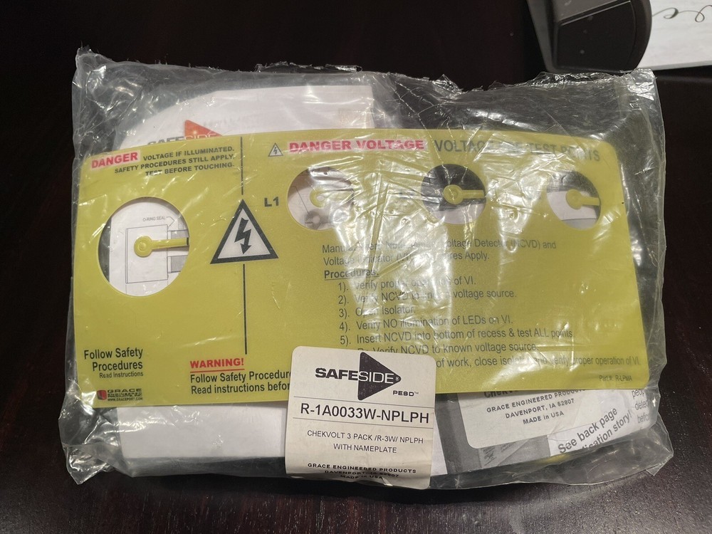 GRACE ENGINEERED PRODUCTS R-1A0033W-NPLPH CHEKVOLT 3PACK