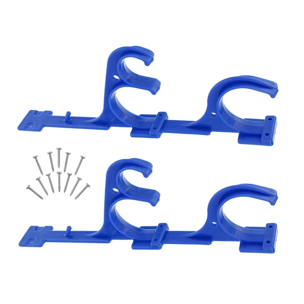 Garden Pool Hanger Tool Storage Rack Organizer Hook Skimmer Bracket