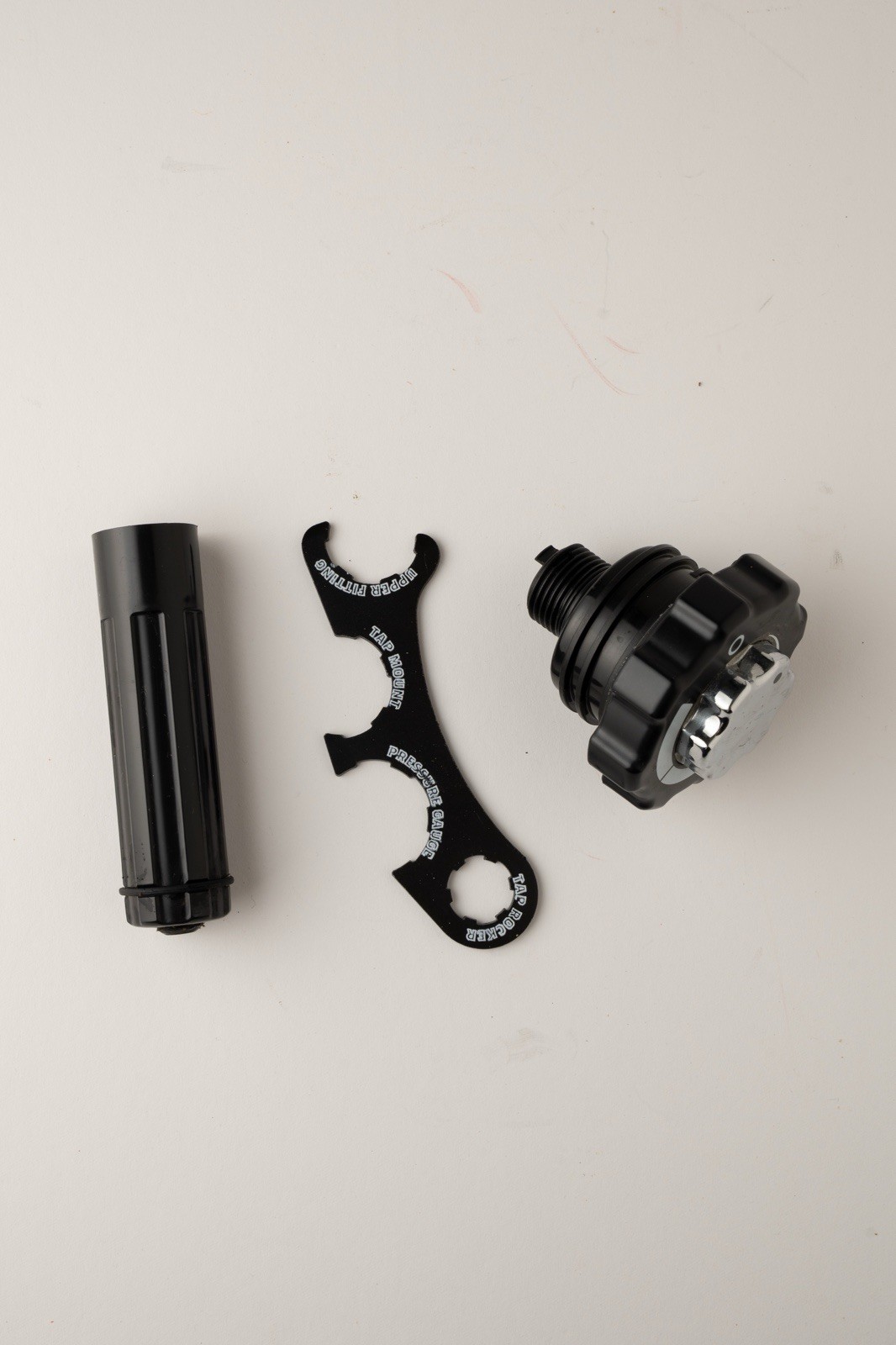 GrowlerWerks uKeg 128 Copper Pressurized Growler Tap + Gauge +Parts. Barely Used