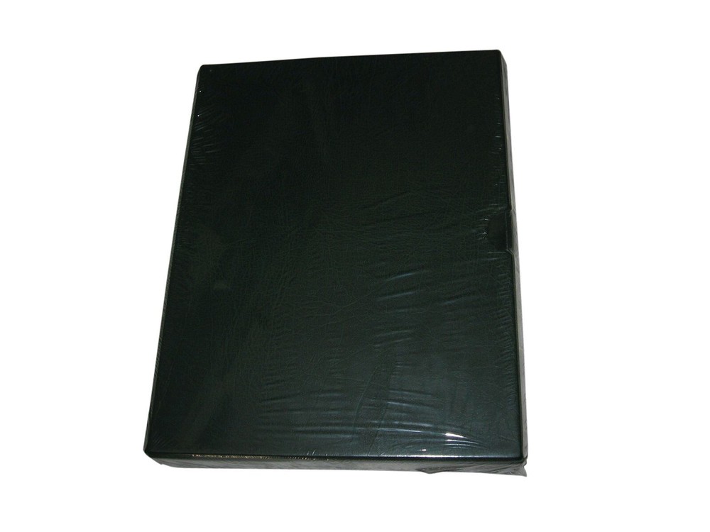 Lighthouse Green Vario F Padded Leatherette 3 Ring Binder Album with Slipcase