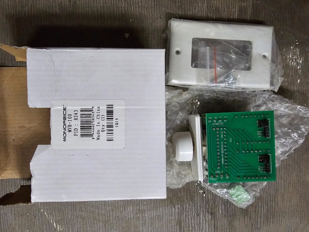 Monoprice mvr 100 speaker volume controller 8243