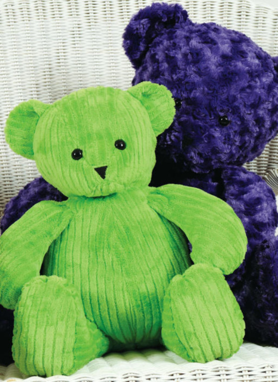Plush Bears Sewing Pattern~Sizes Small (20") & Large (29")~Gifts~Simplicity 9307