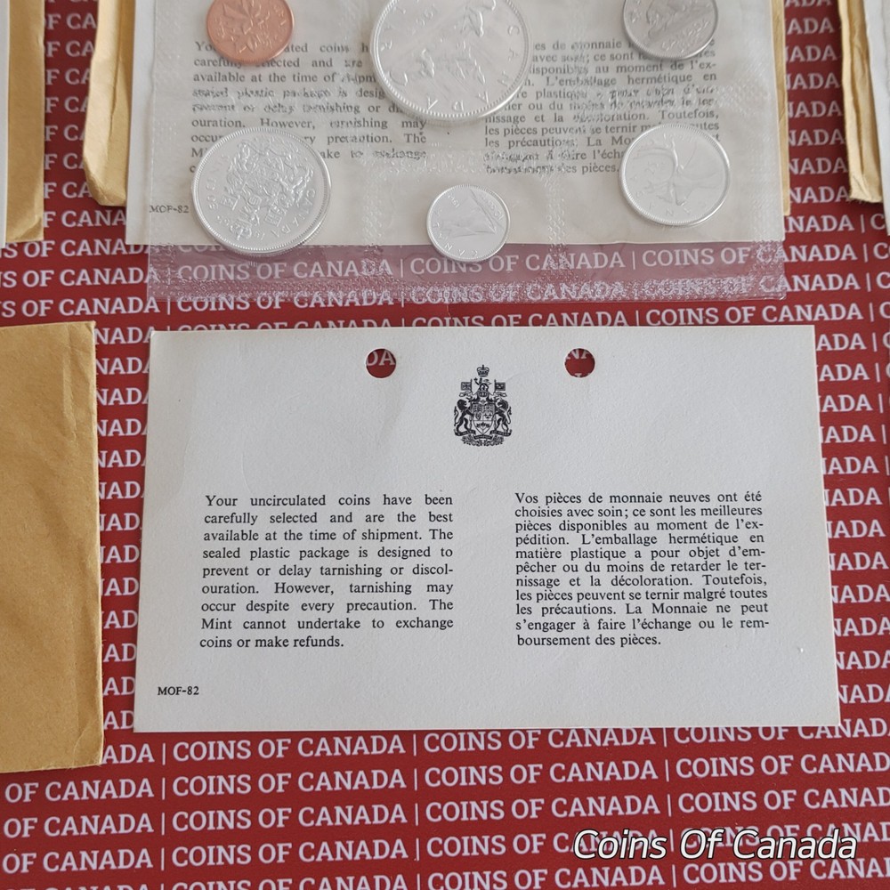 Collection Of 10 Canada Silver Prooflike Sets 1965 - 11oz Silver #coinsofcanada