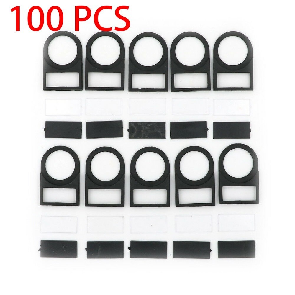 Brand New Switch Label Frame Label Frame Switch Panel Label Frame 100pcs