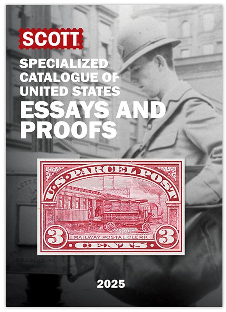 Scott Catalog of US Essays and Proofs 2025 - Reference Book - 2nd Ed  NEW!
