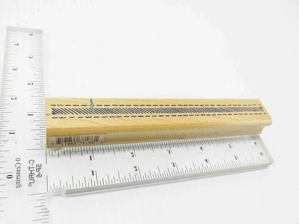 Zipper Strip Rubber Stamp - Stamp Set B185