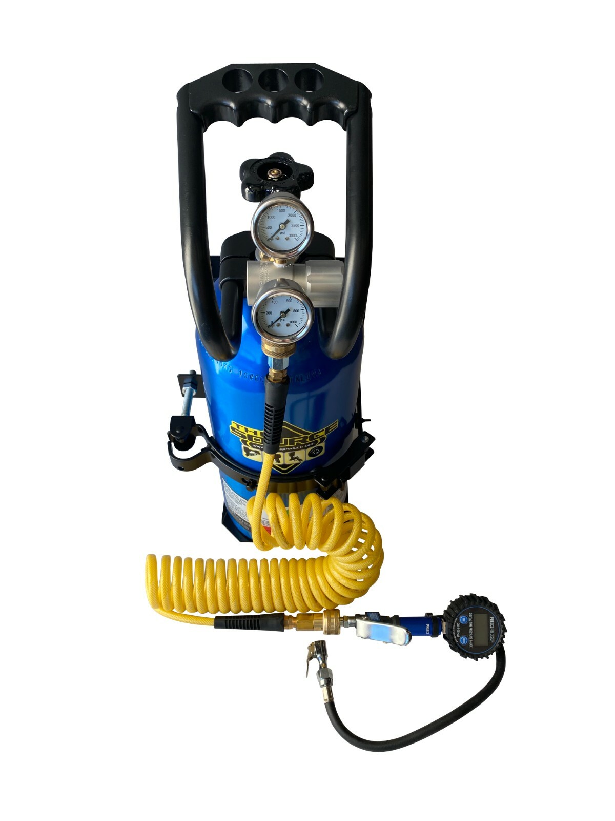 The SOURCE CO2 Offroad Tire Inflation System for JEEPS and 4x4 Overland Tacoma