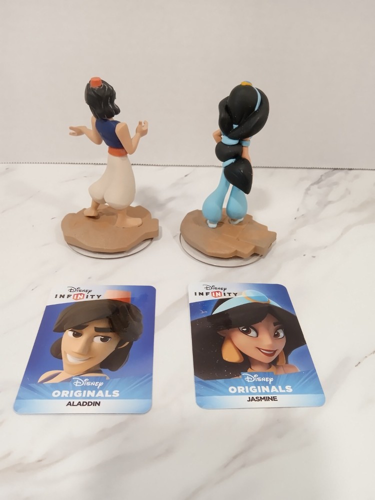 Disney Infinity 2.0 - Jasmine And Aladdin With Web Code Cards