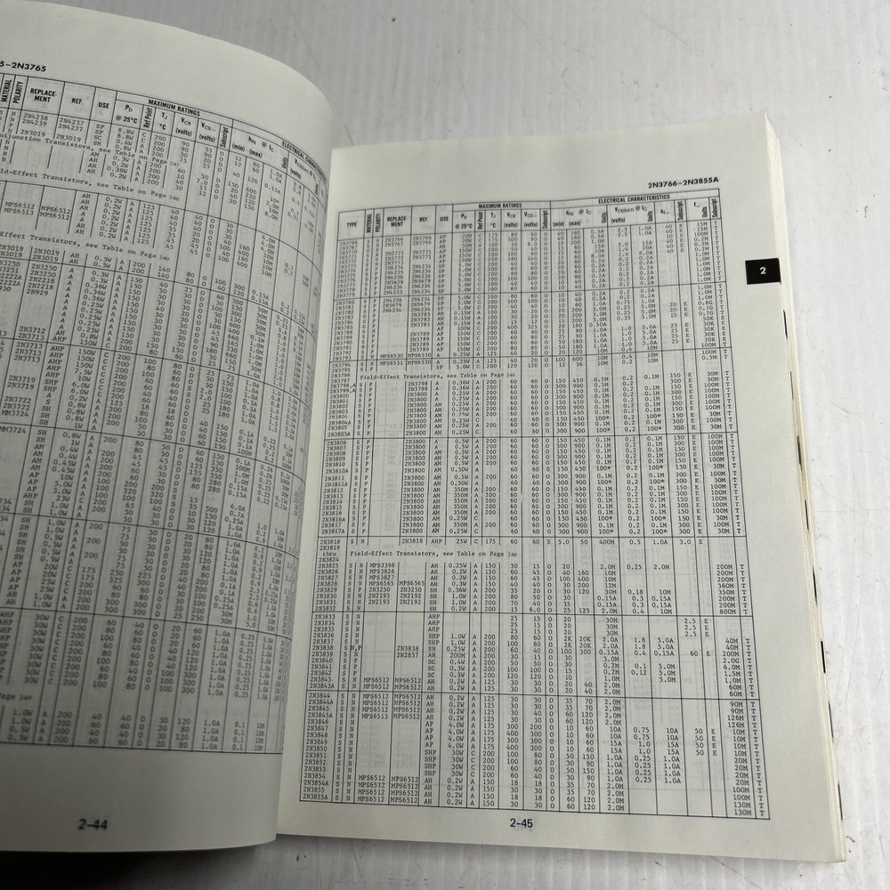 VINTAGE 1972 The Semiconductor Data Library by Motorola