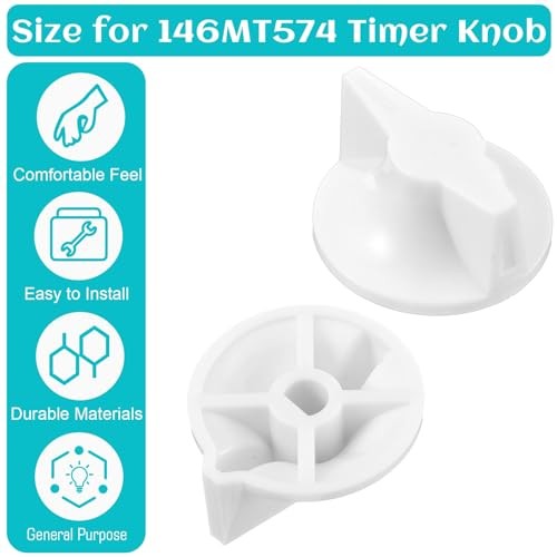 2 Pack Timer Switch Knob Replacement for Intermatic - 146MT574, Compatible for