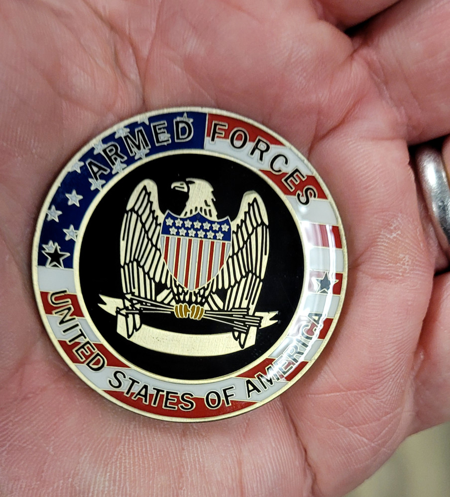 Area Coordinator Singapore Challenge Coin