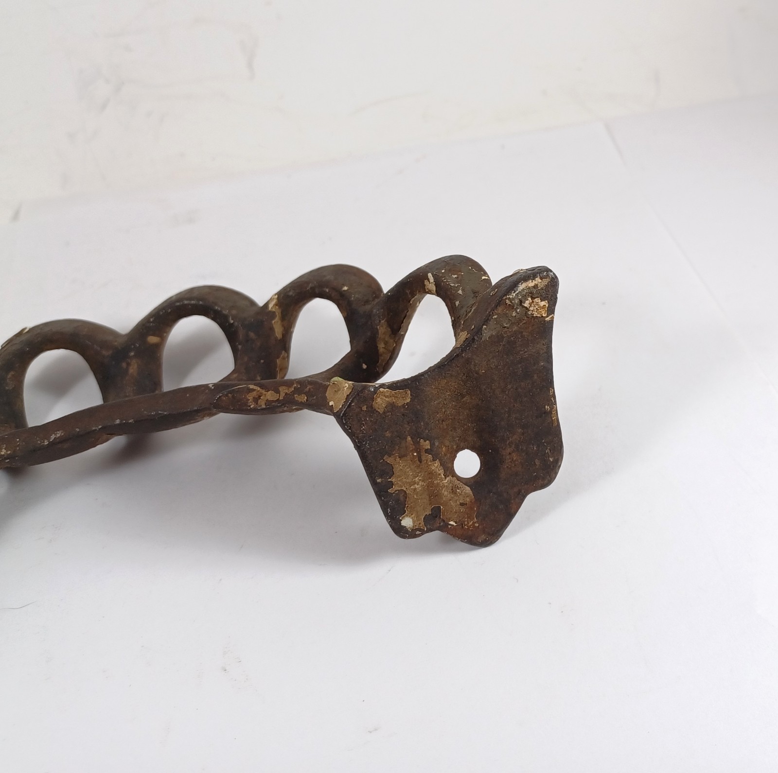 Antique Iron Laundry Drying Rack Bracket