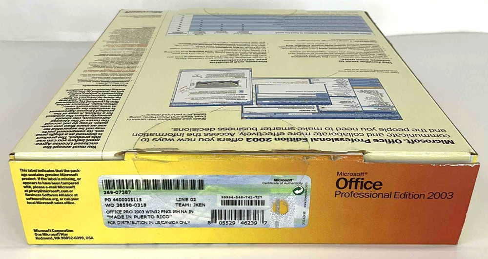 Microsoft Office Professional Edition 2003