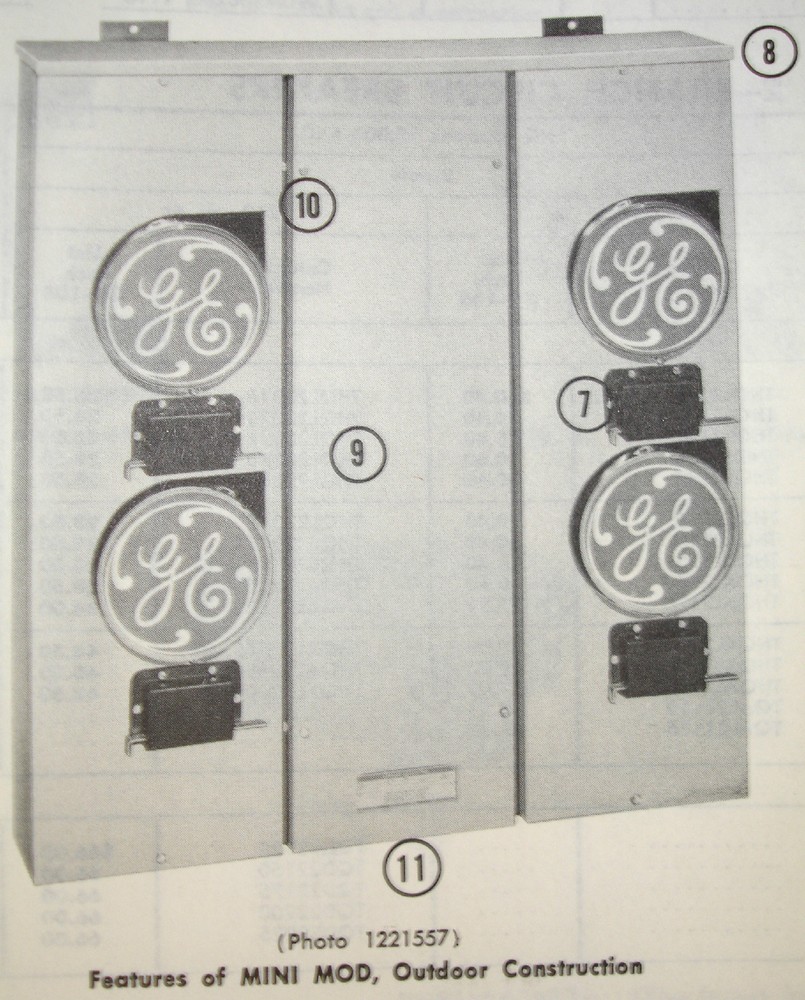 General Electric GE MP WMP Mini Mod Replacement Meter Socket Kit Same Day Ship