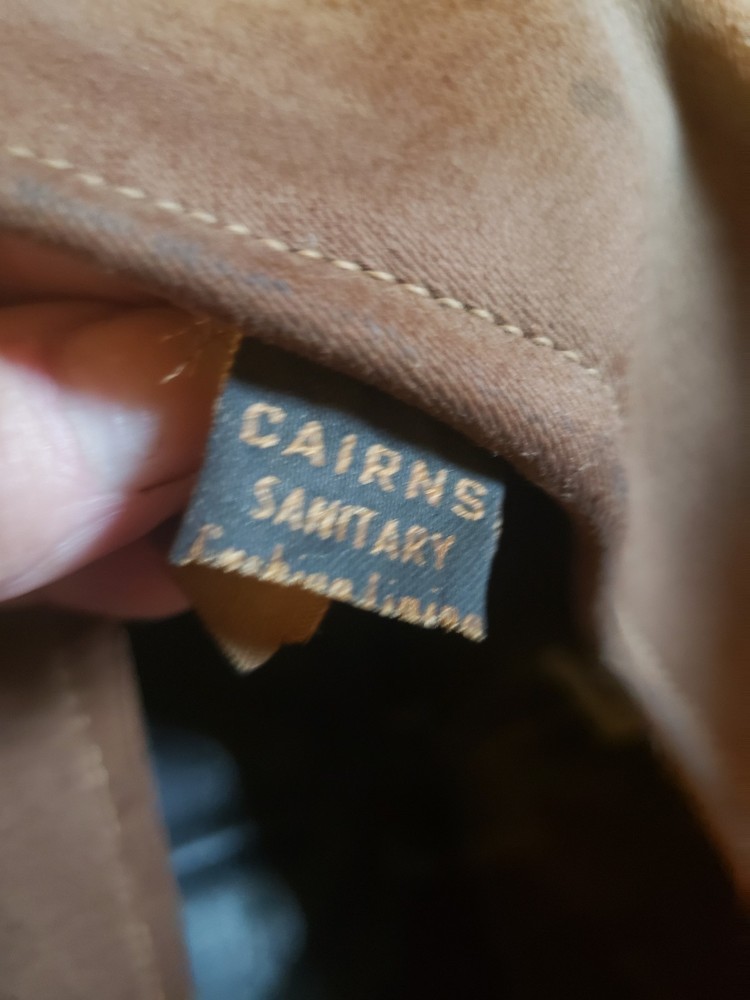 ANTIQUE Cairnes FIREMAN HELMET