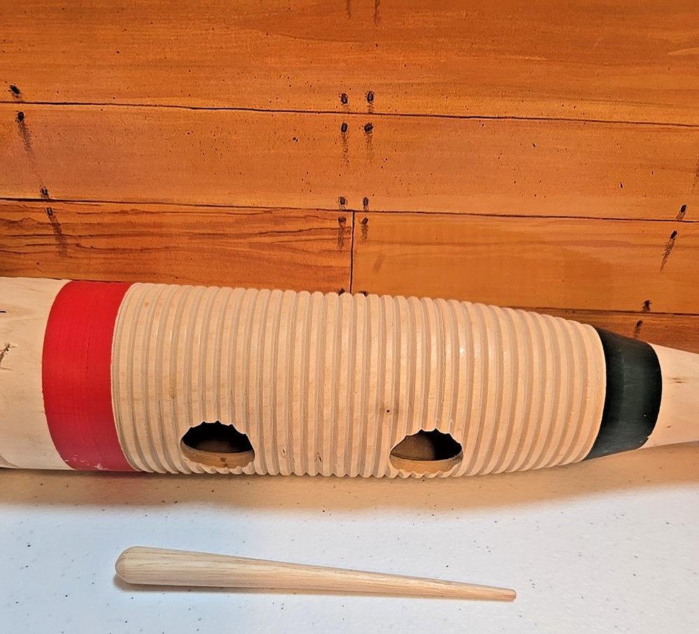 Latin Percussion Fish Style Guiro; 16"