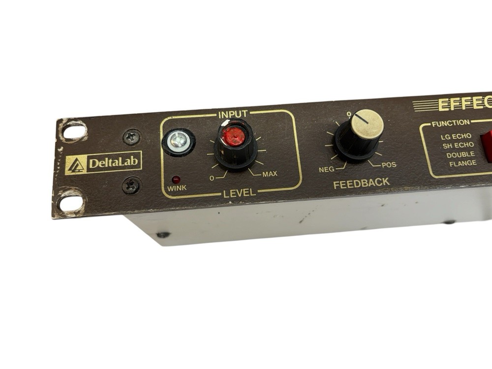 Vintage Deltalab Effectron JR-700 Digital Delay Flange Echo Rack Mount-MODIFIED