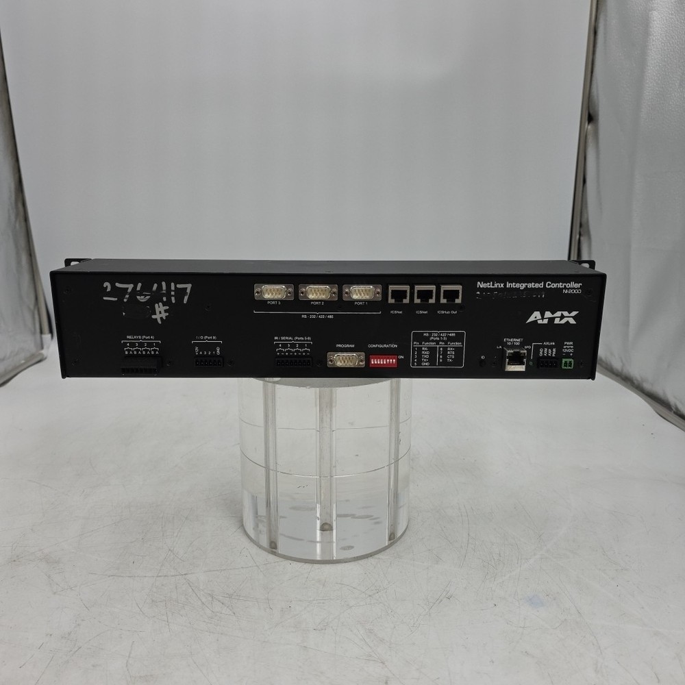 AMX NI-2000 Netlinx integrated controller No Power Supply