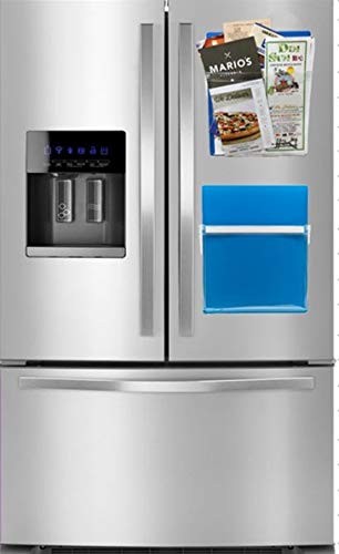 Kitchen 4 Pack Assorted Color Magnetic Pockets Durable Clear Label Holders