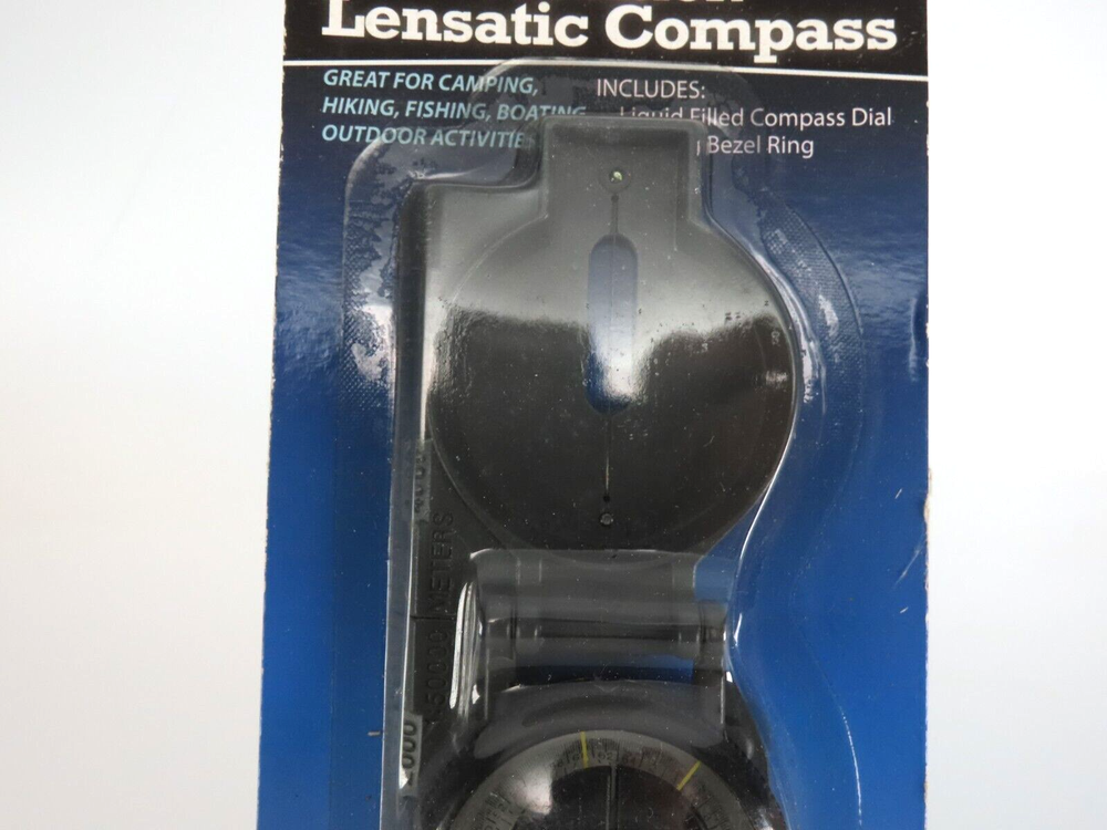NEW SE Lensatic Precision Compass Folding Scouting Hiking Outdoors Navigation