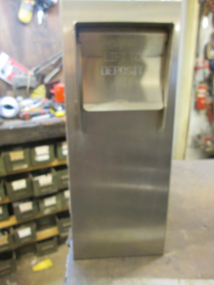 Through the wall Envelope Drop Box Safe Double Key Access 18" X 18" X 6"