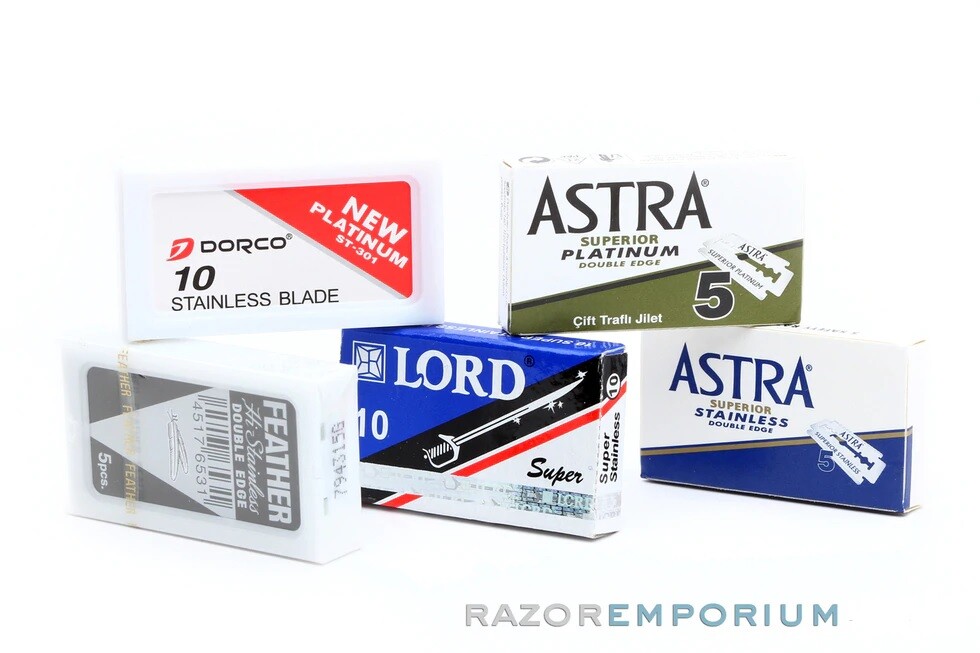 Beginner Kit | DE Blade Sample Packs | Razor Emporium