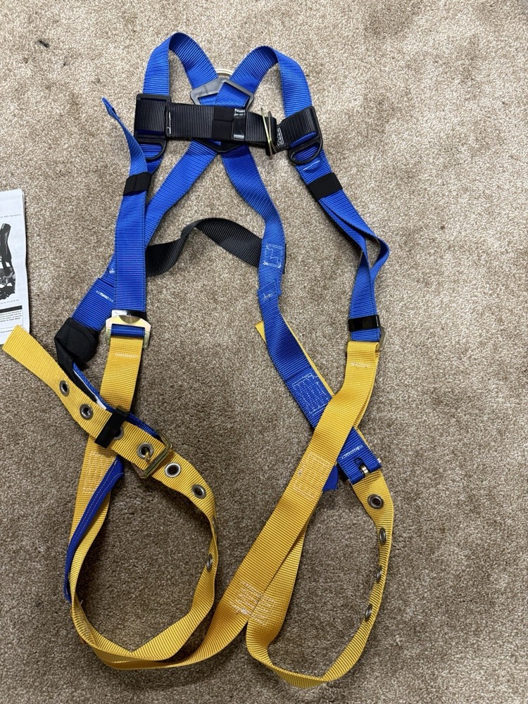 never used werner climbing harness