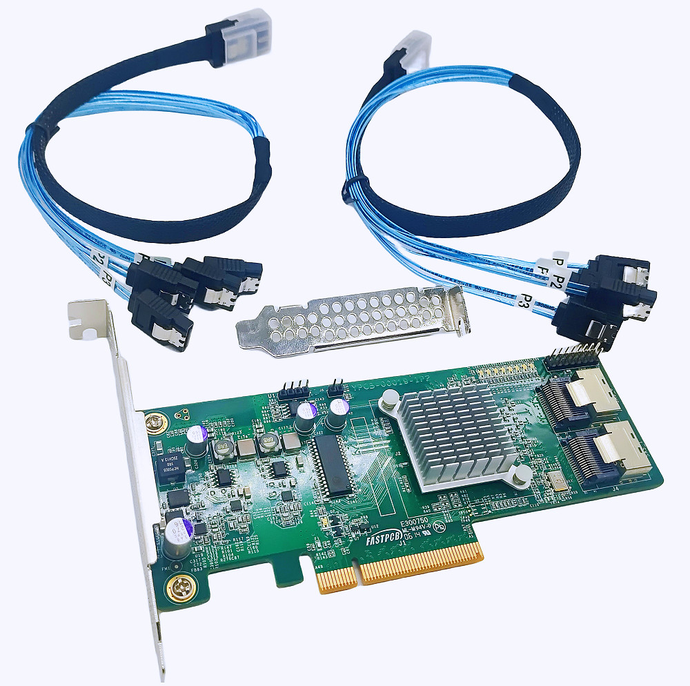 HBA LSI 9211-8I IT Mode P20 ZFS FreeNAS unRAID 6Gbps SAS + 2*SFF-8087 SATA US