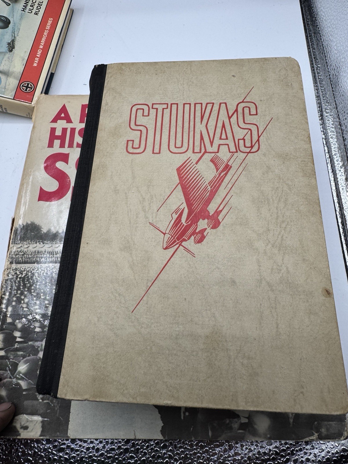 4x WWII German Elite Troops & Stuka Pilot Books