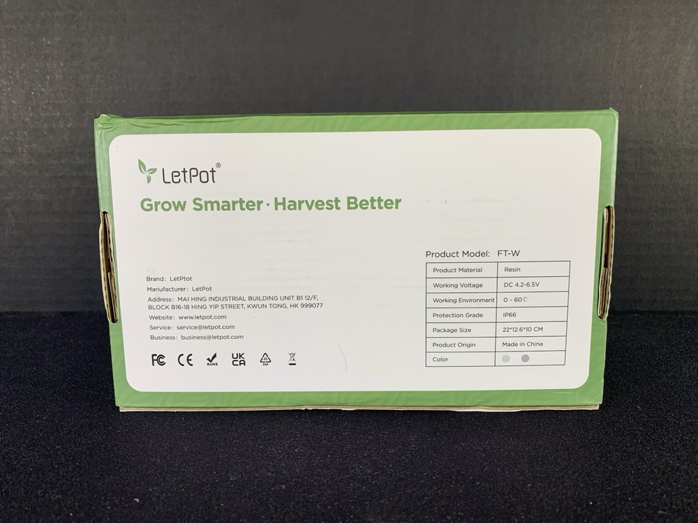 LetPot Smart Faucet Timer With Hub And Solar System