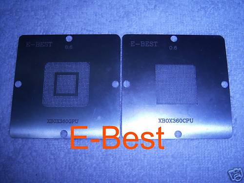 80X80 XBOX360 XBOX GPU CPU BGA Reball Stencil