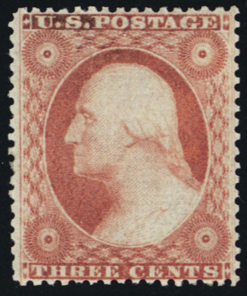 26, Mint VF/XF NH (Double Frame Line) - PSE Certificate * Stuart Katz