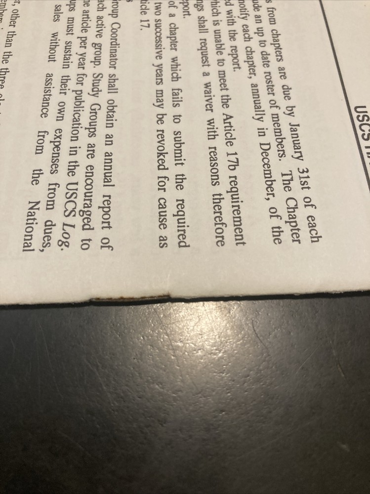 Universal Ship Cancellation Society Handbook, Revised May 1992