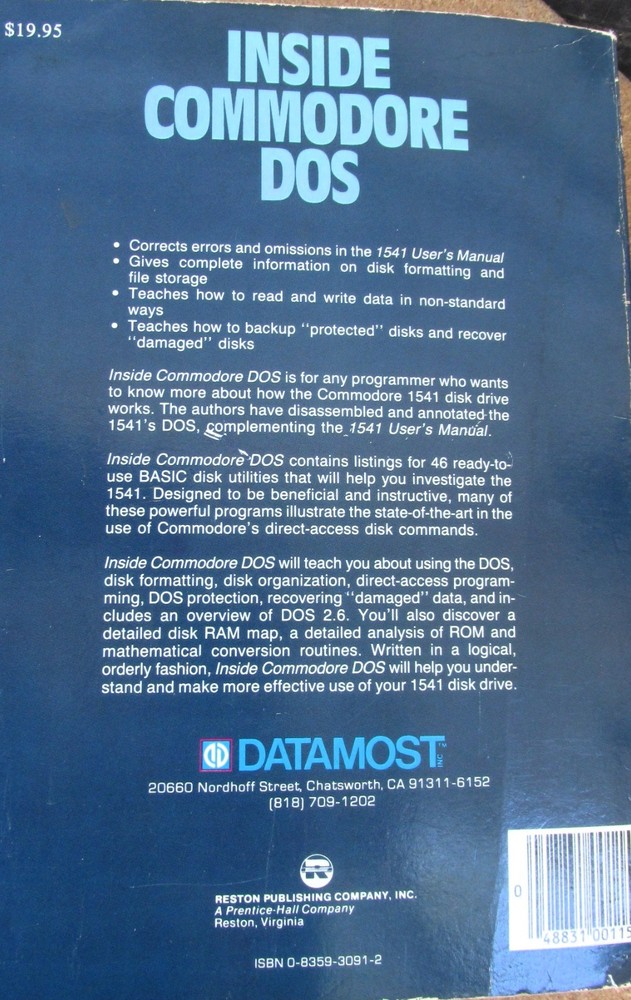 Inside Commodore DOS and Commodore 128/128D System Guide 2 Books