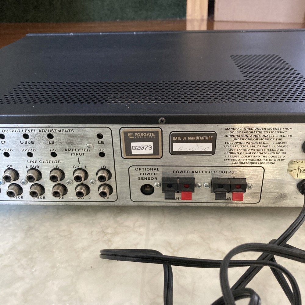 Fosgate Audionics Pro Plus Digital Servo Logic Surround Processor DSL Two DSL 2