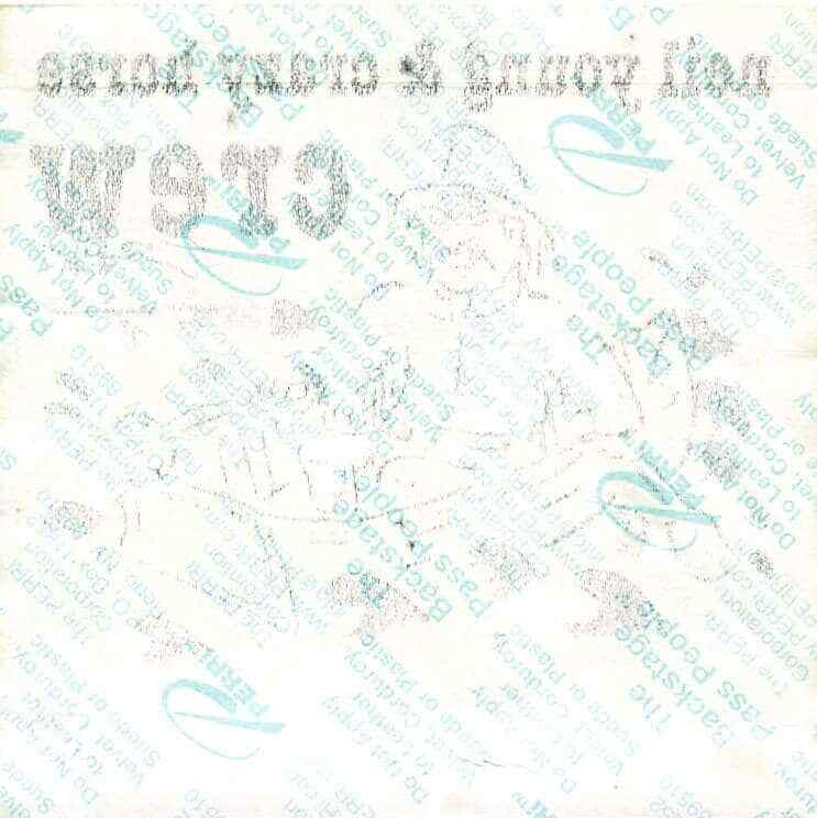 Neil Young & Crazy Horse Backstage Pass Blue Crew Cloth Variant