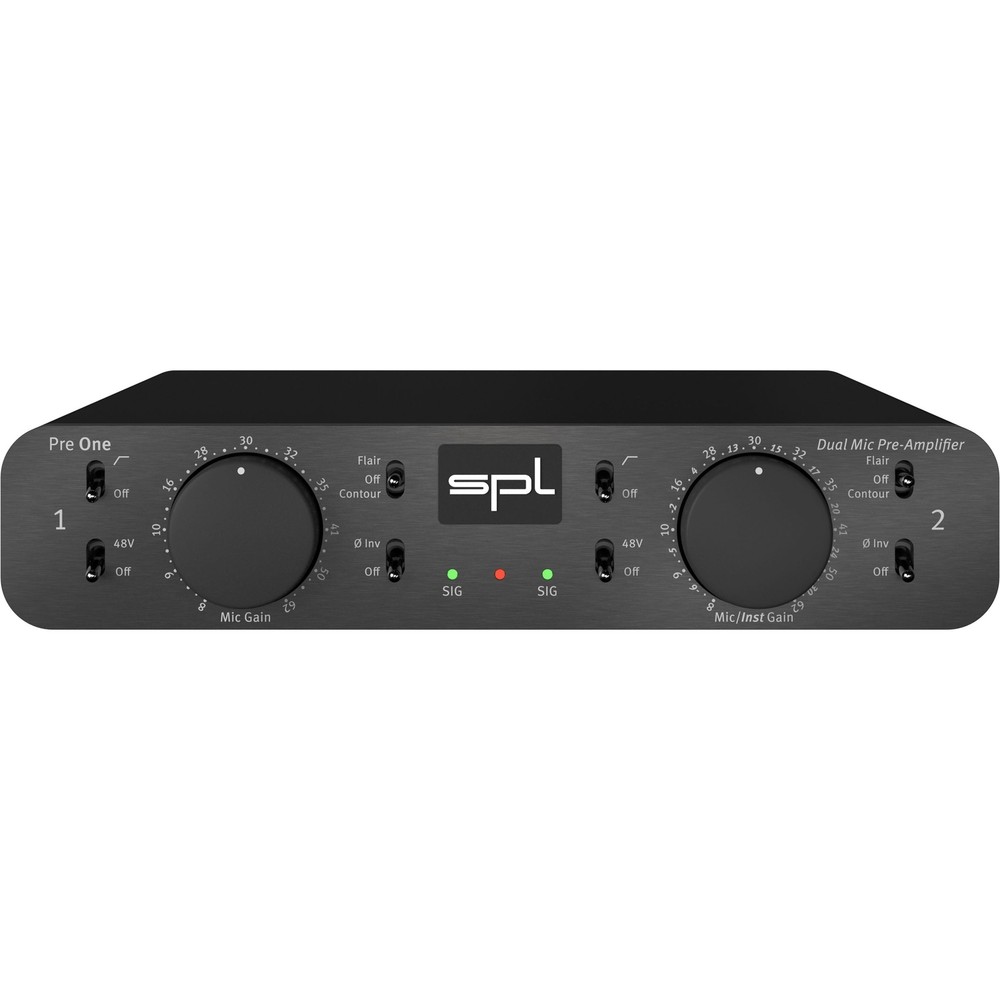 SPL Pre One Dual Channel Microphone Preamplifier