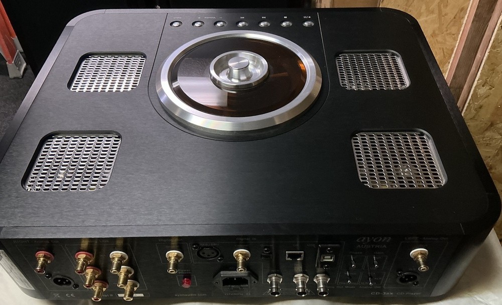 AYON Austria CD-3sx CLASS A Vacuum -Tube CD-Player (top Loading) & DAC