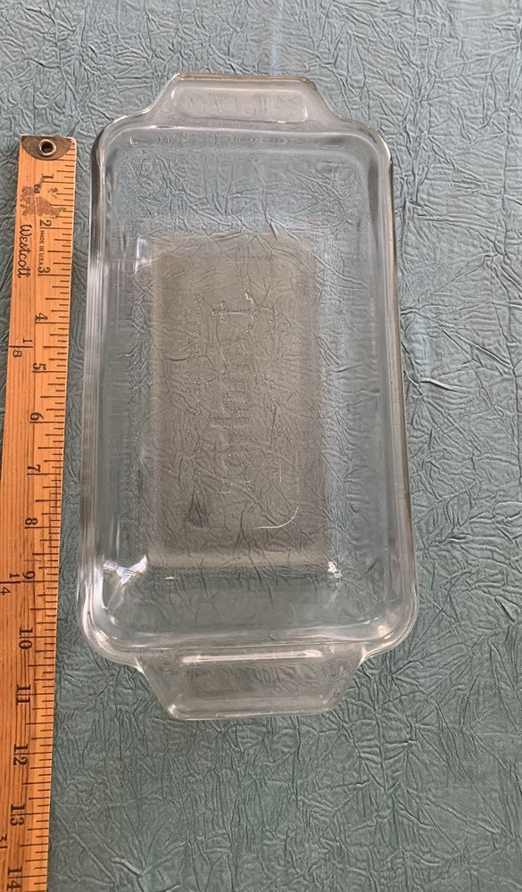Anchor Glass Loaf Pan Rectangle Dishwasher Safe Bakeware everyday use