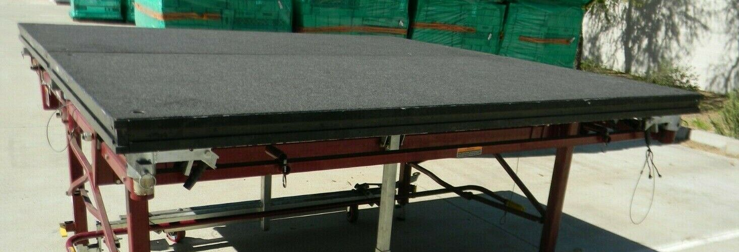 Sico Roll N Set & Fold N Set Portable 4'x8' Stage Deck, For Pro Stage Platform