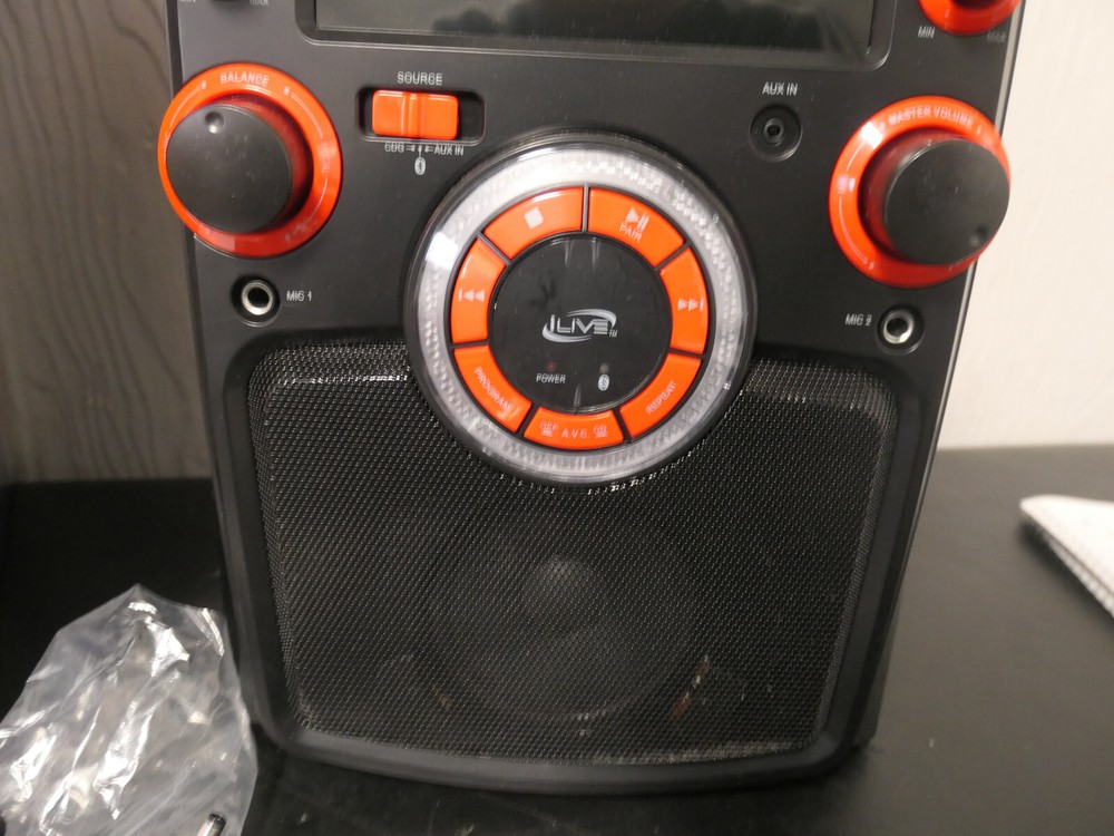 iLIVE IJMB587B Karaoke Party Machine