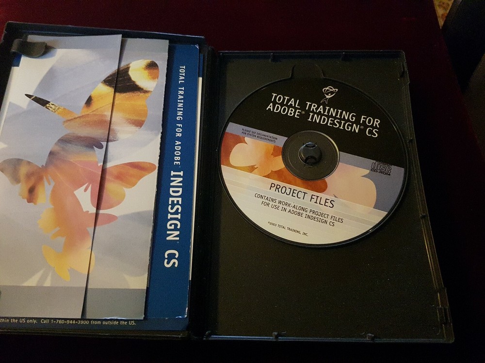 Total Training For Adobe InDesign CS Steve Homes Professional Series 5 Disk