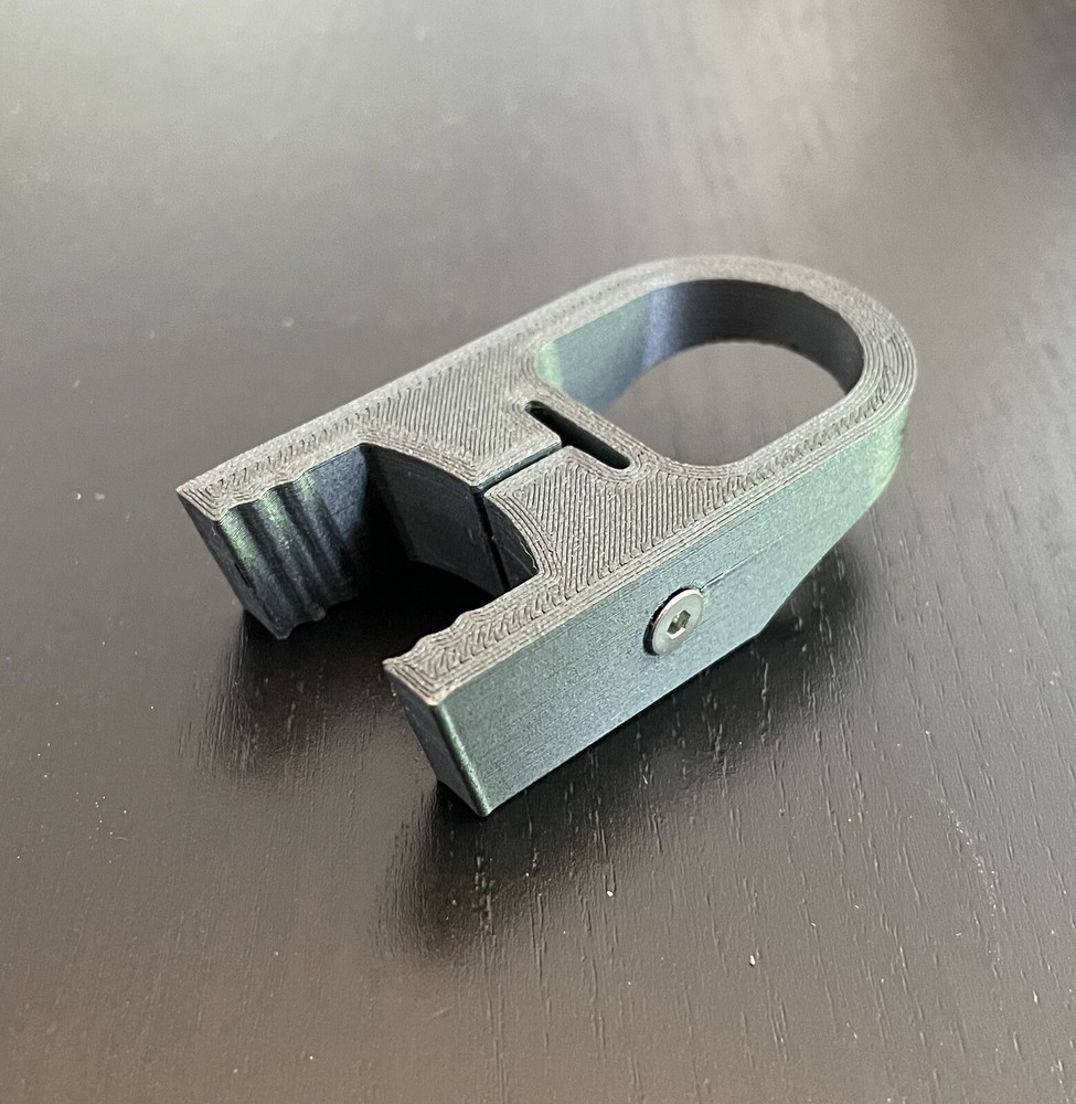 Smith & Wesson model 41 .22 finger loop charger, slide racker.