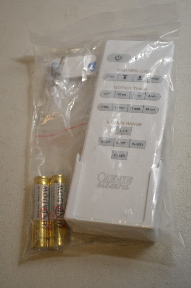 FEIT Electric Remote Control-White W/BATTERIES