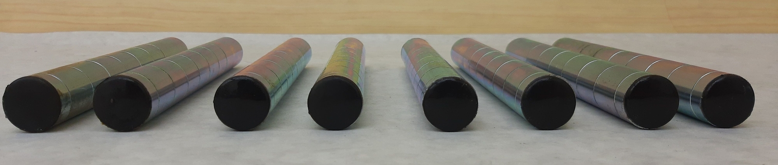 Qty 2 Shelving Inc 4 Pack 9" Chrome Wire Shelving Posts (8 Posts) SI-P14C *READ