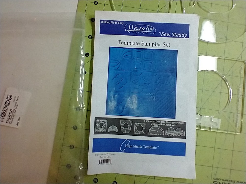Sew Steady  Template Sampler Set High Shank