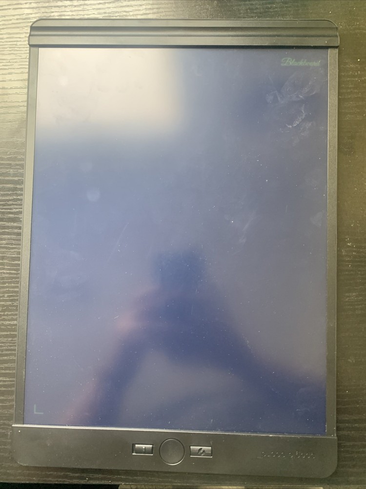 Boogie Board Blackboard- Reusable Smart Notebook Preowned